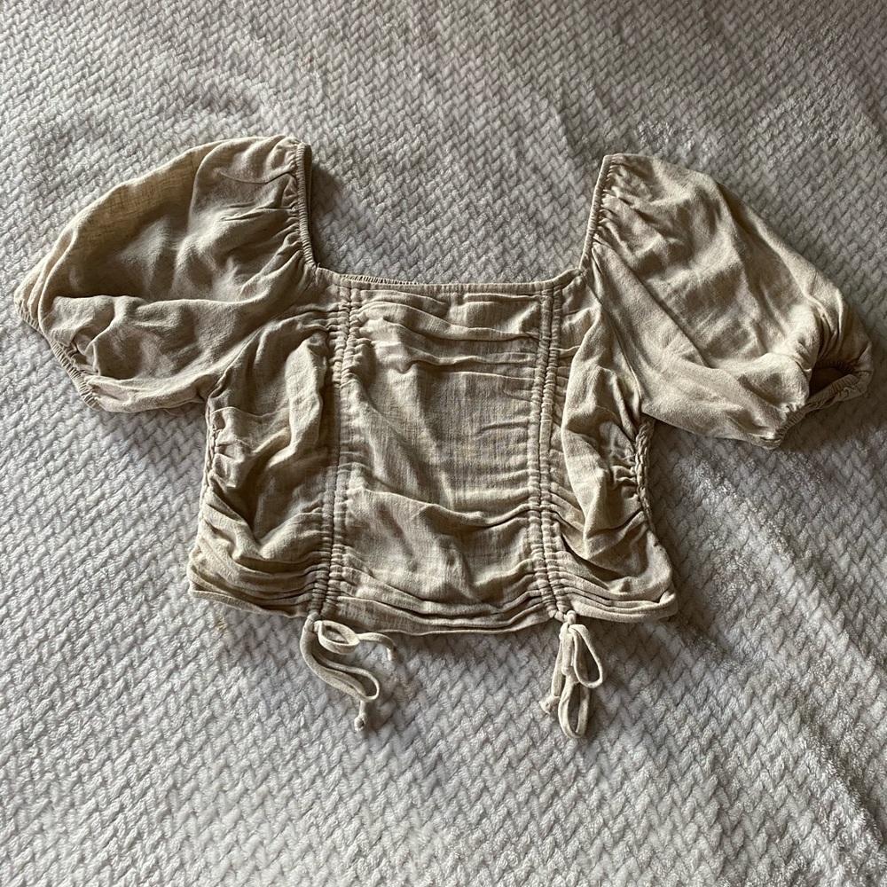 Beige wild fable top